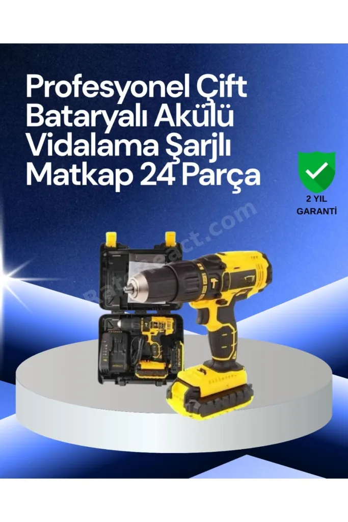 12V Akülü Matkap –Ergonomik ve Yüksek Performanslı