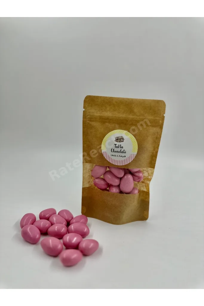 Pembe Renkli Badem Şekeri 100 Gr