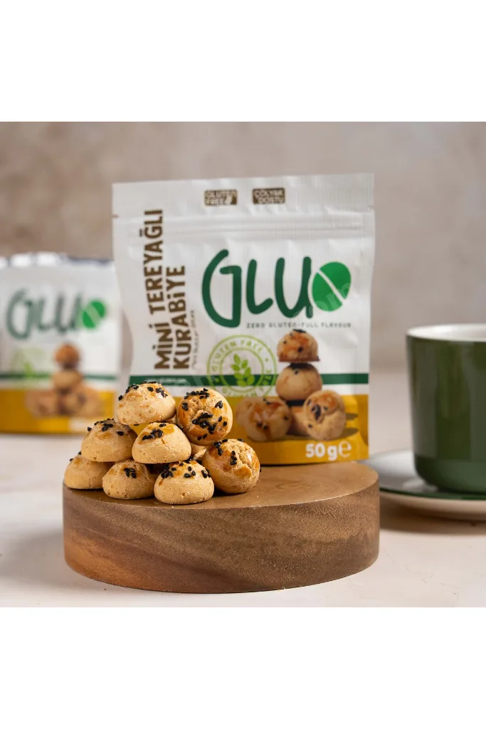 Glutensiz Mini Tereyağlı Kurabiye