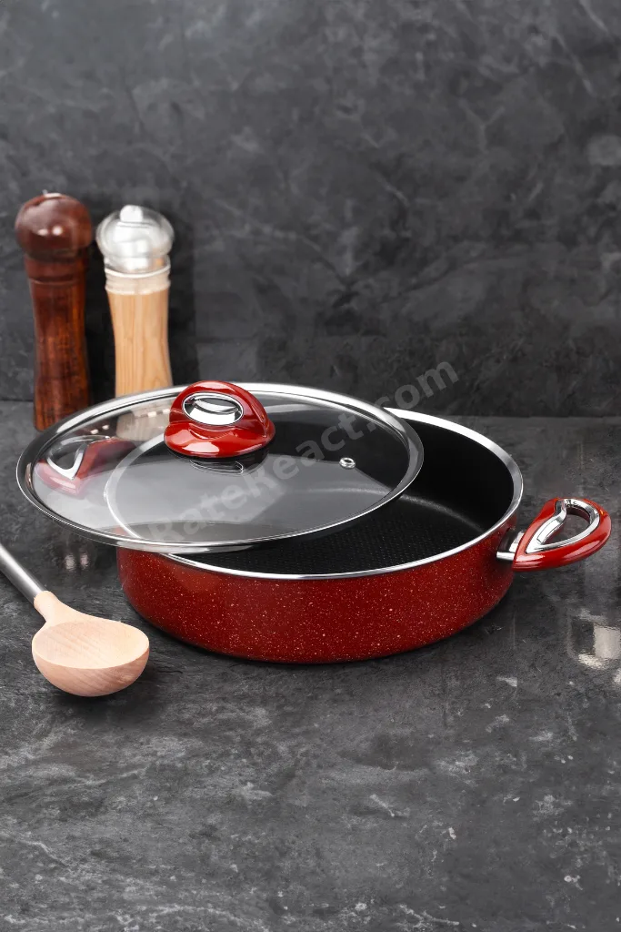 Titan Granit Basık Tencere 22cm