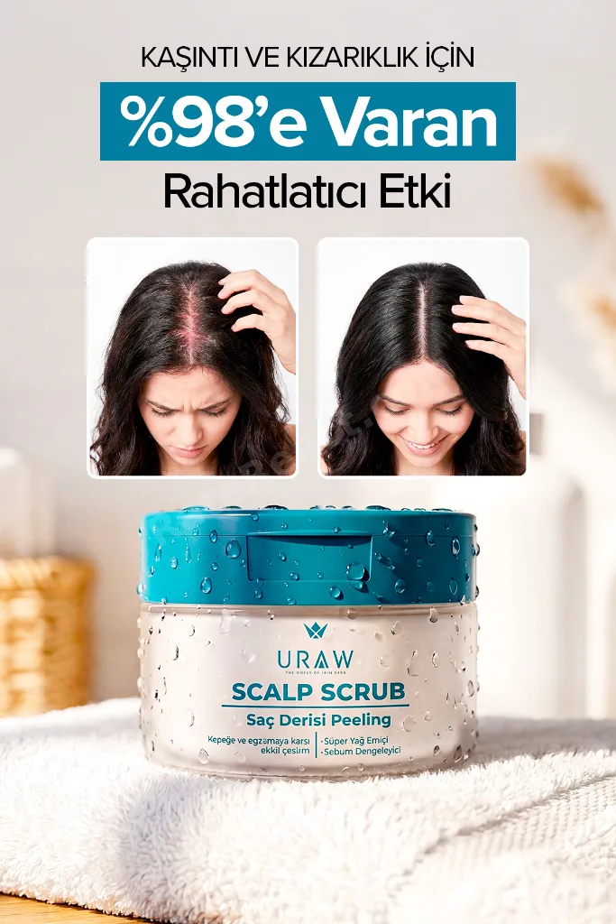 Saç Derisi Peelingi | Arındırıcı ve Dengeleyici Hair Scrub 200 ml
