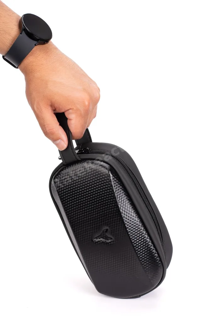 Erkek Deri Portföy Clutch Traş Kozmetik Bakım ve Günlük El Çantası