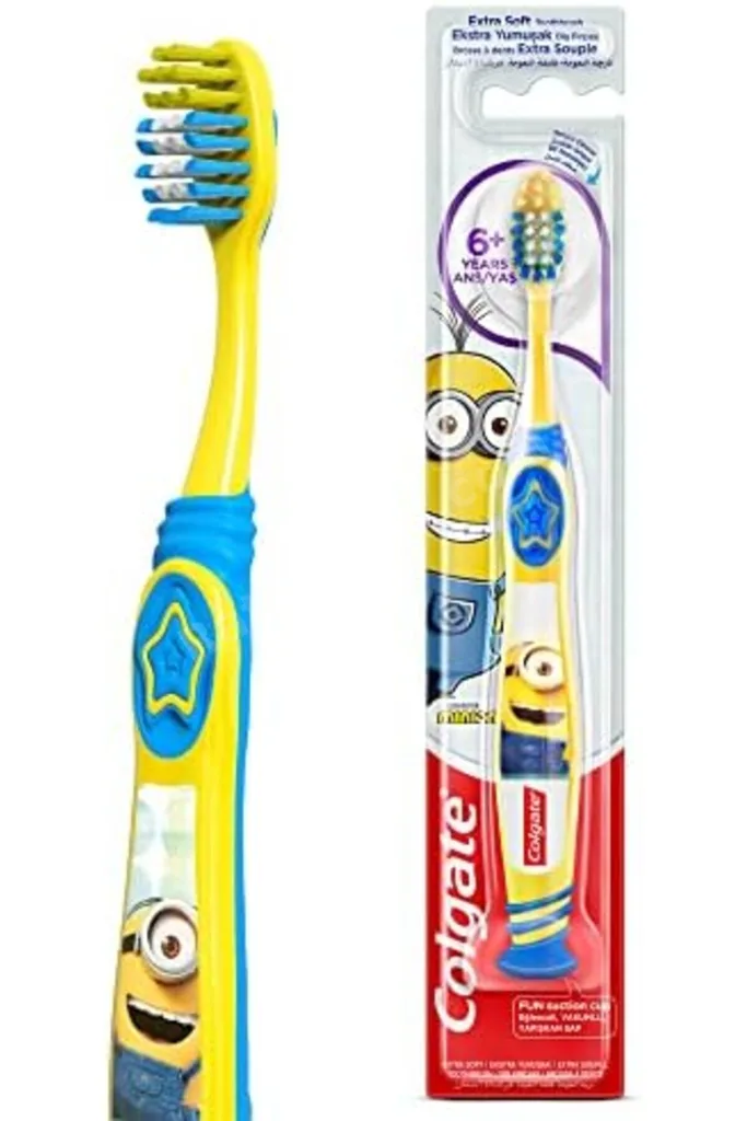 TTKTEKNOLOJİ Minions 6+ Yaş Vakumlu Yapışkan Sap Ekstra Yumuşak Çocuk Diş Fırçası TTKTEKNOLOJİ 2026