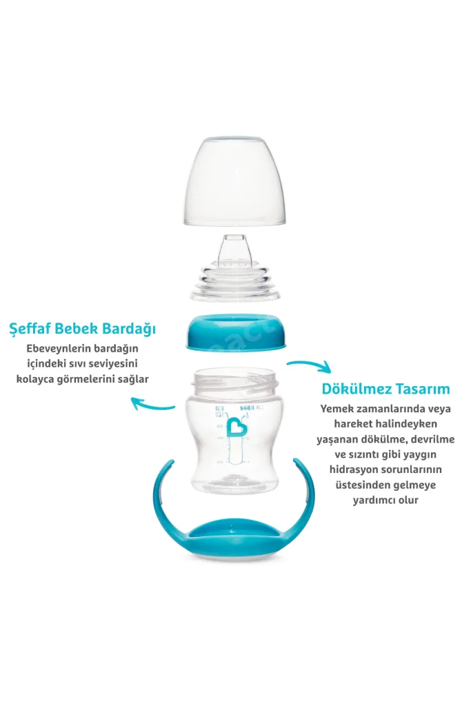 Duyarlı Geçiş Bardağı, 4ay+, 118 Ml, Mavi, 1 Adet