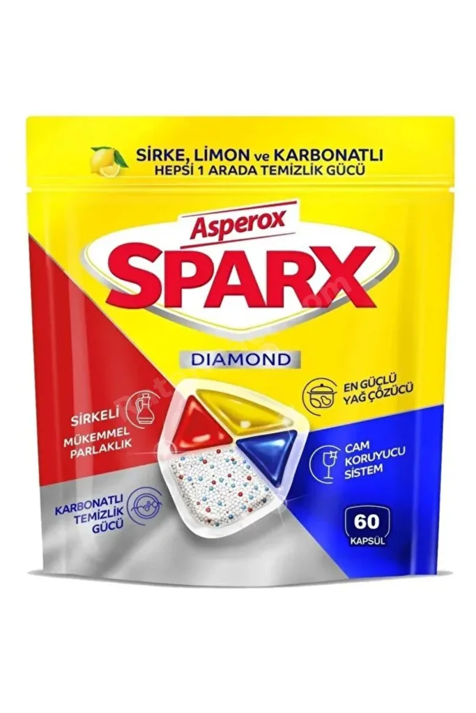 ASPEROX Diamond Bulaşık Makinesi Tableti 60'lı