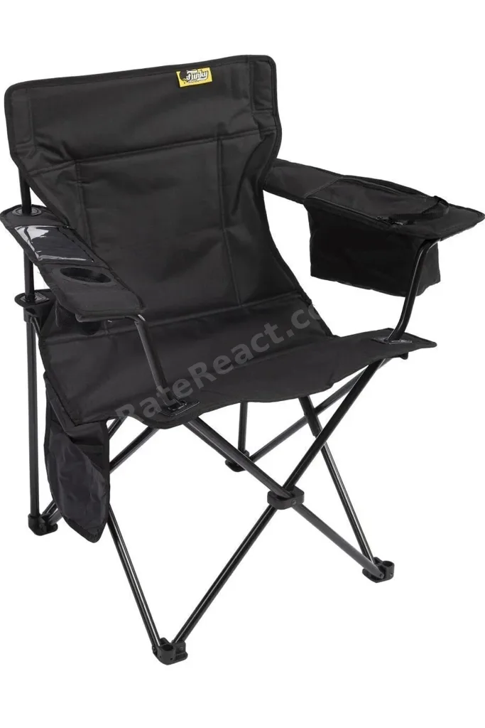 Cool Ice Siyah Lüks Kamp Sandalyesi Xl