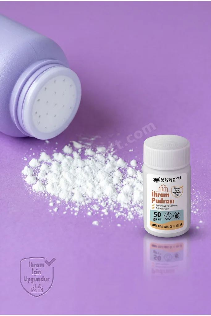 50 gr Parfümsüz & Kokusuz İhram Pudrası - Hac ve Umre İçin Uygundur