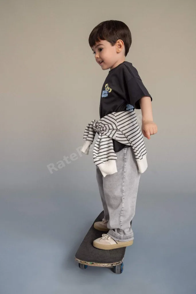 Beli Lastikli Jean Pantolon Erkek Bebek G7555A526SP