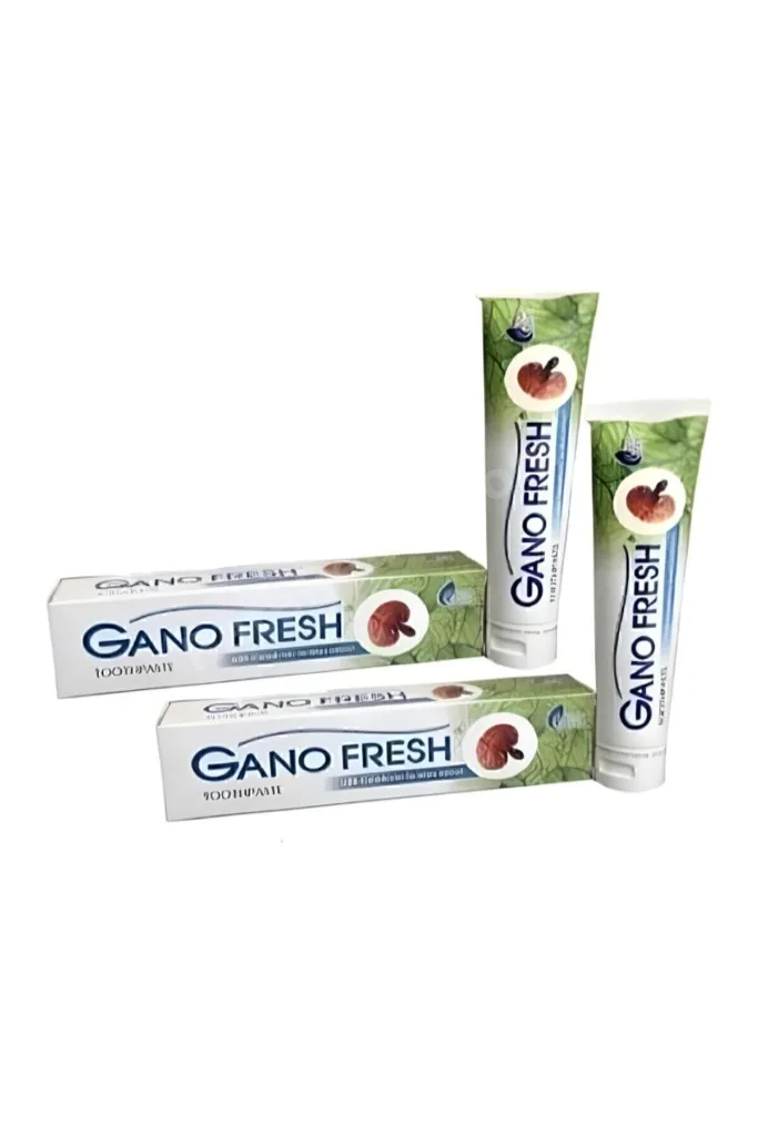 Gano Fresh Reishi Mantarlı Florürsüz Diş Macunu 2x150 G