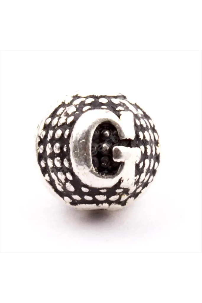 MURATECH 8 mm Metal Harf metal tesbih (93613) harfi -G