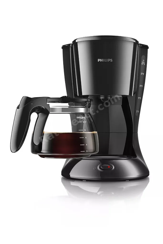 Cafetiera Daily Collection HD7461/20, 1000 W, vas din sticla, 1.2L, functie aroma twister, c