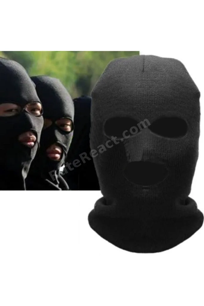 Çift Göz Kar Maskesi Bere Unisex Outdoor