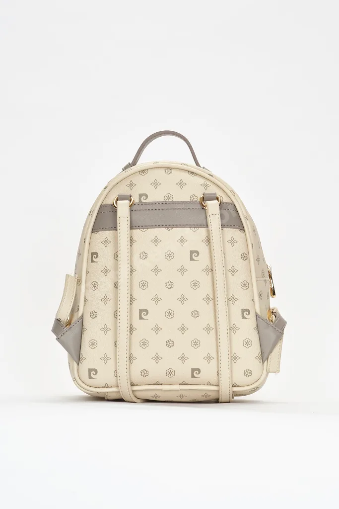 Bej Monogram Kadın Sırt Çantası 05PO22Y1541
