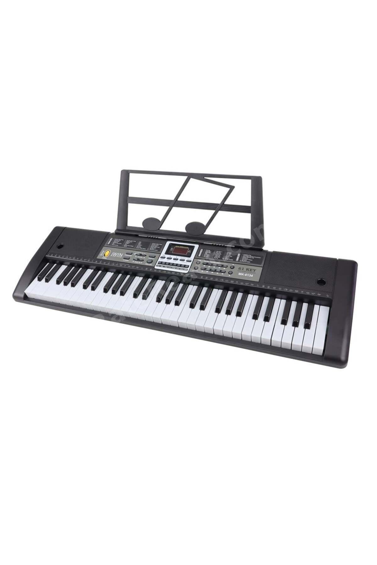MK-6134 61 Tuşlu Elektronik Org (Mikrofon ve Adaptör Hediye)
