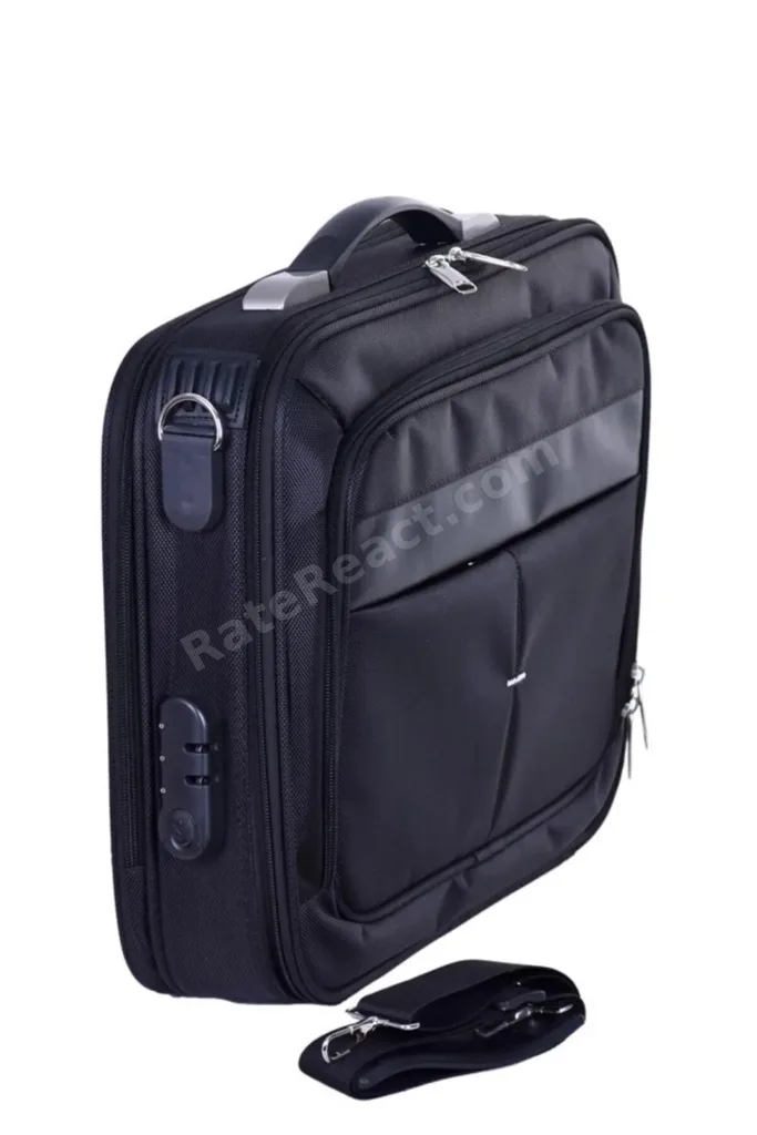 Laptop Çantası Notebook Çantası Kasalı Korumalı Laptop Çantası Askılı Lüx Kasalı Evrak Çantası 16"