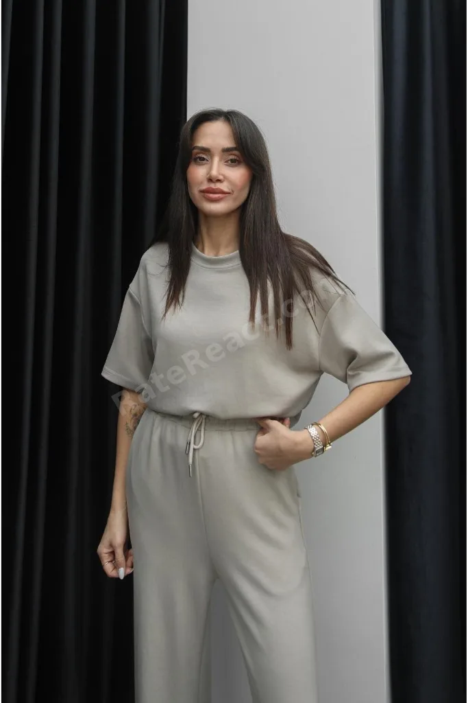 Bej Darcy Modal Eşofman Takım
