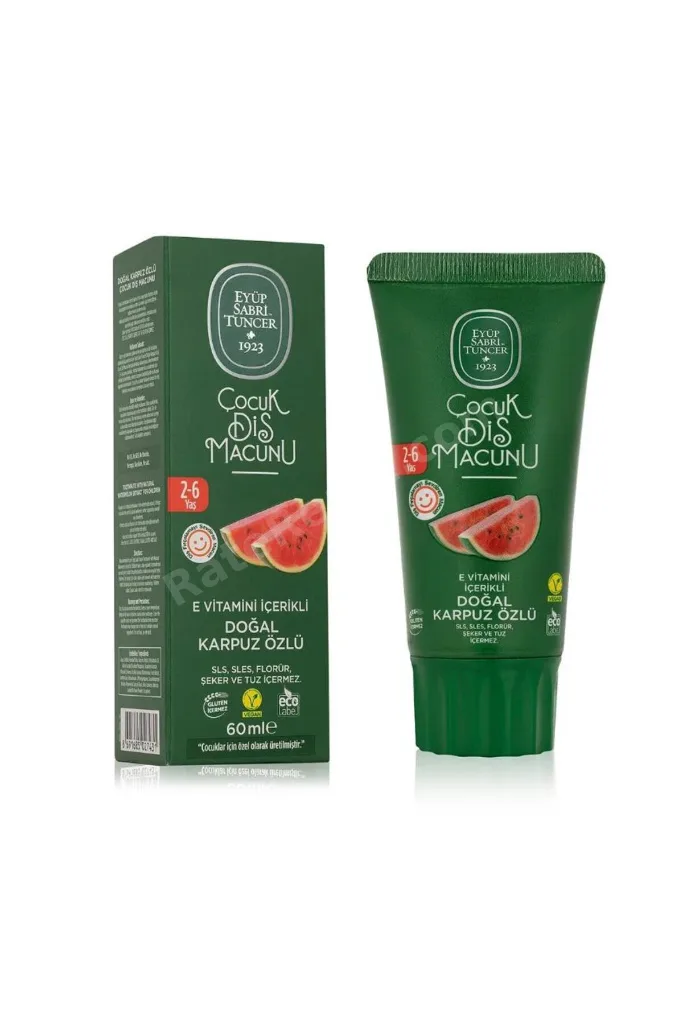 Doğal 5 Adet Karpuz Özlü Diş Macunu 60 ml, Rosie Hediye