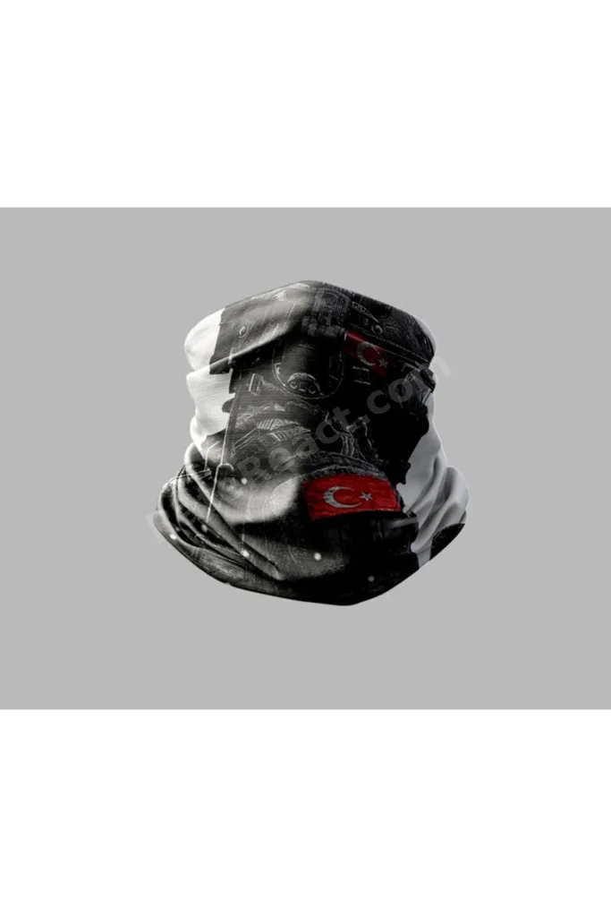 Türk Askeri Motorcu Çok Amaçlı Outdoor Boyunluk Unisex Bandana