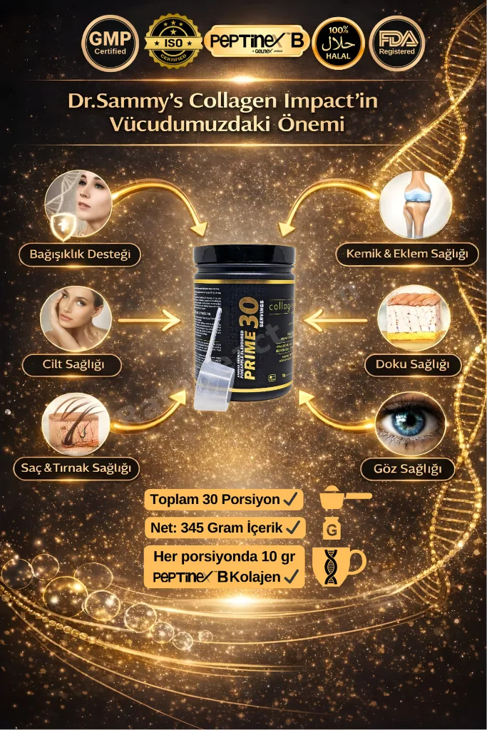 Quarine Saç Vitamini + Prime 30 Collagen Avantaj Set (1 Aylık Hidrolize Toz Kolajen + Tablet Kürü)