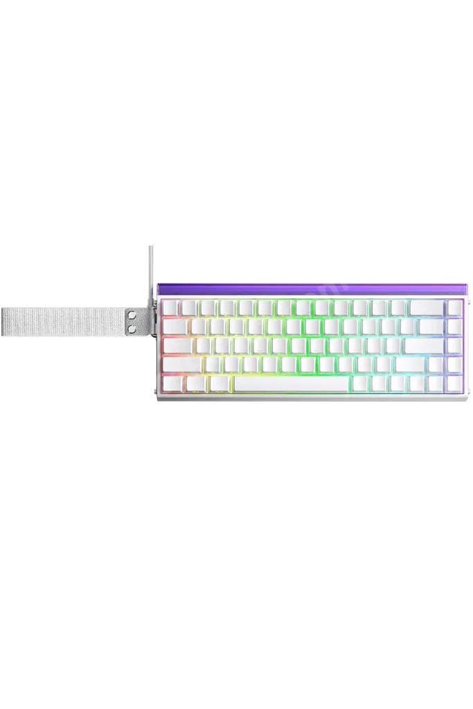 Hero 68 HE Manyetik Klavye Rapid Trigger Meteor Switch 8000Hz RGB Neon TKL Hot Swap Oyuncu Klav