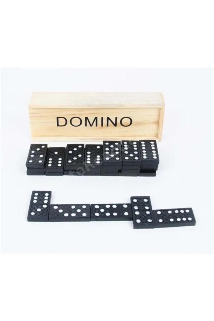 Ahşap Domino Seti