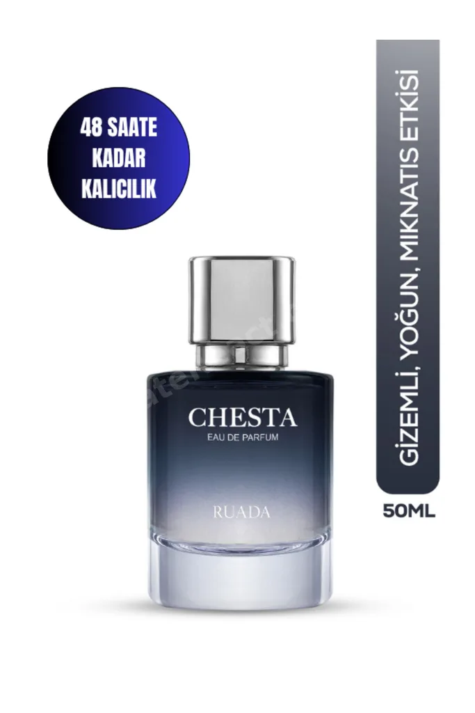 Chesta Erkek Parfüm 50 ML – Baharatlı, Odunsu Notalı Kalıcı EDP Parfüm