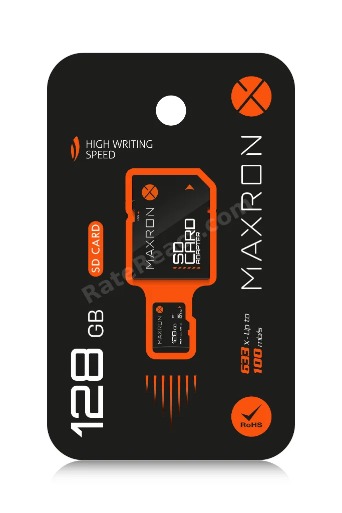 128 GB Hafıza Kartı SD Kart Adaptörü 100 Mb/s