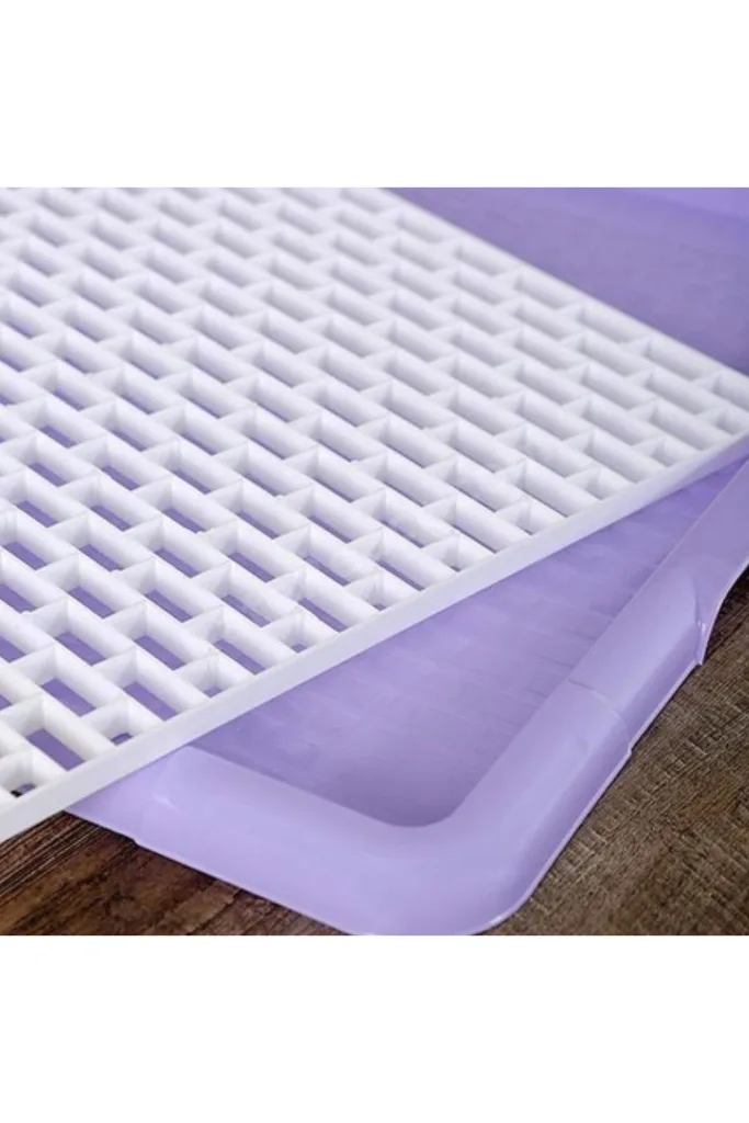 Pratik Labo Tezgah Üstü Bulaşık Kurutmalığı Süzmatik 22x40 cm
