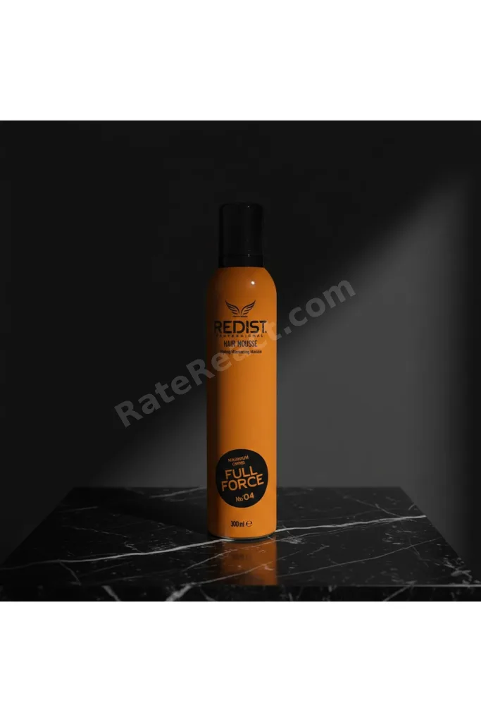 Redist Professional Hair Mousse — Full Force No.04 Maksimum Kontrol Saç Köpüğü 300ml