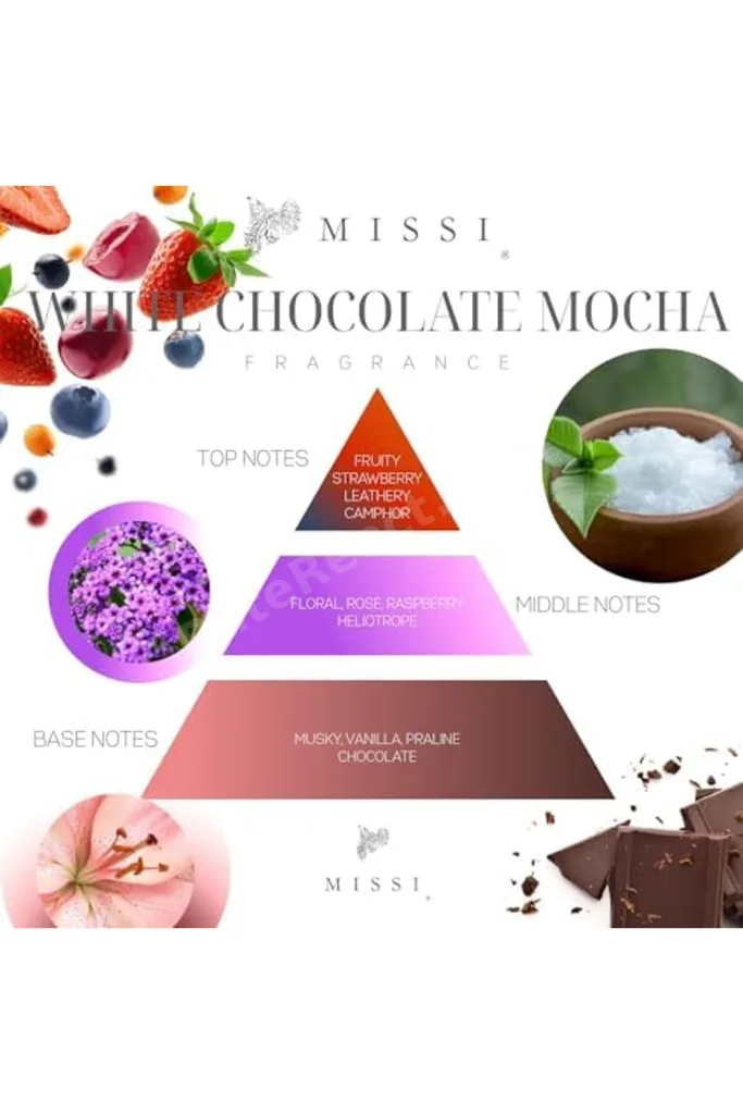 Büyük Üfleme Cam Ahşap Fitilli Whıte Chocolate Mocha Vegan Mum (380 gr) revif 827927