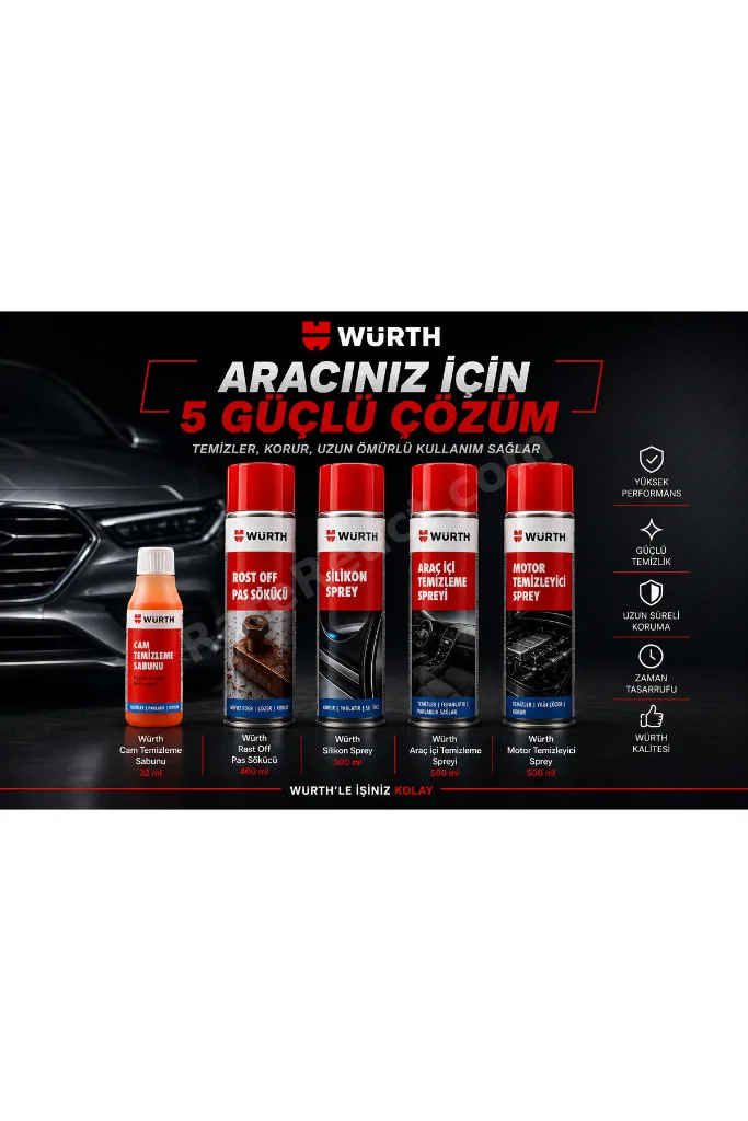 5'li Araç Bakım Seti