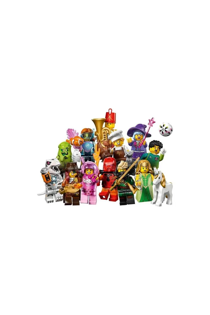 Minifigures Seri 29 71052 Aksesuarlarıyla Birlikte Gelen 12 Karakterden 1'ini İçeren Yaratıcı Oyuncak Yapım Seti, (8 Parça) 1 ADET