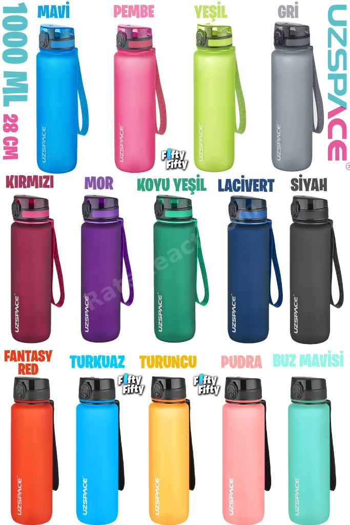 1000 ml Trıtan Matara Dark Green