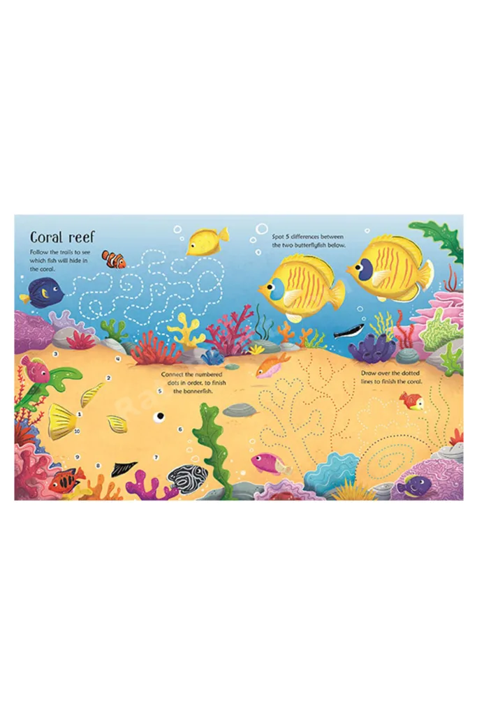 Wipe-Clean Aquarium Activities Publishing