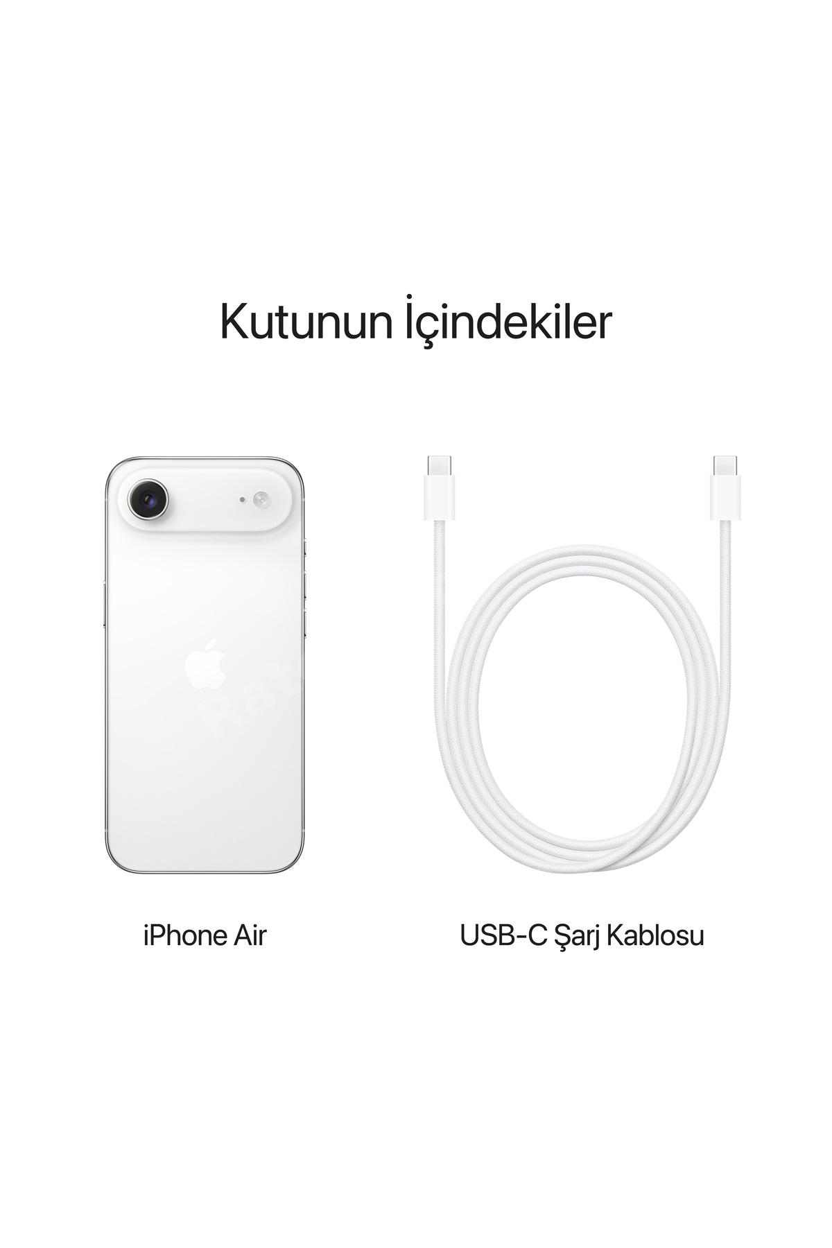 iPhone Air 512GB Pamuk Beyazı