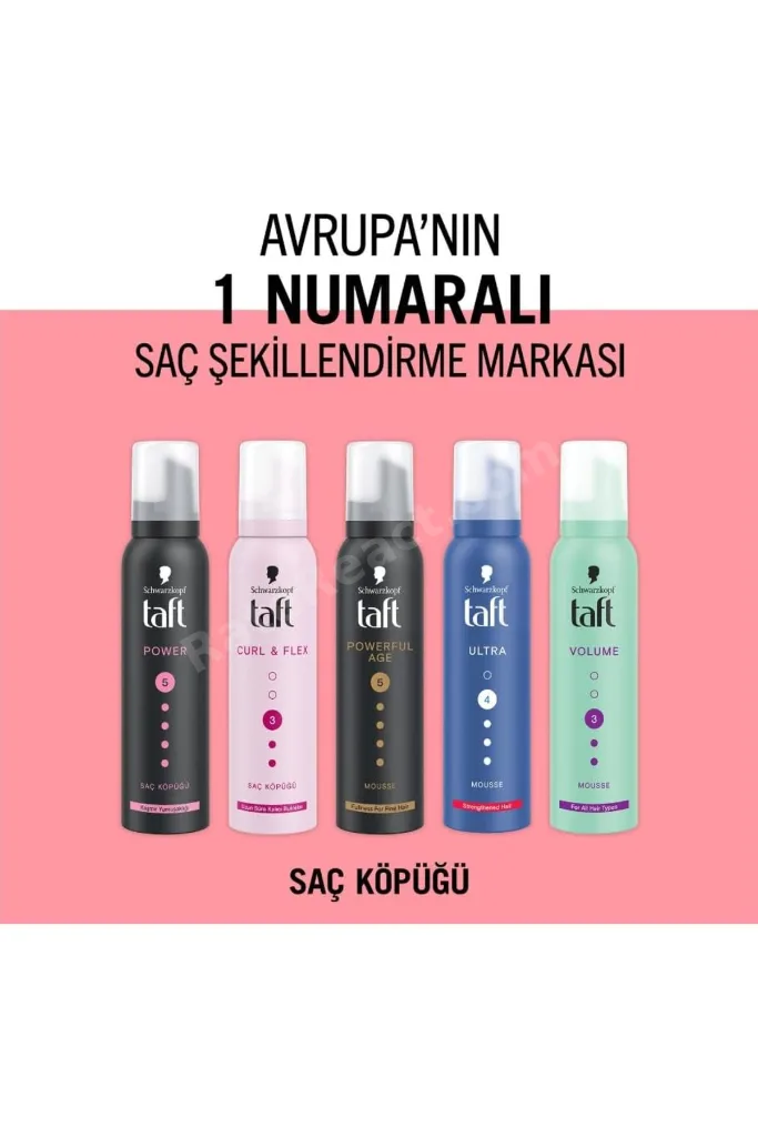 TAFT Power Kaşmir Köpük 150 ml 1 Paket (1 x 1 Adet) 1219822