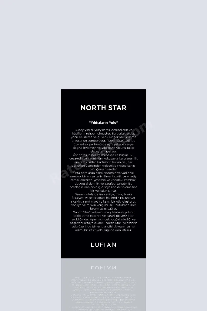 111036004 North Star Erkek Parfüm STANDART