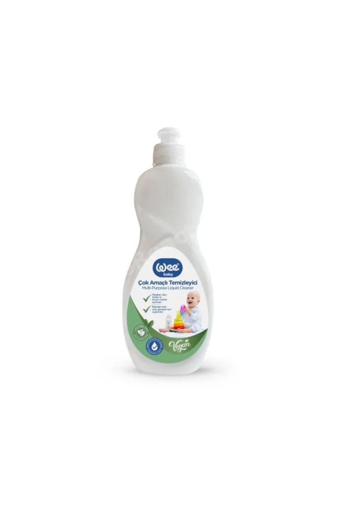 Vegan Çok Amaçlı Temizleyici 500 ml Biberon Temizleyici Jel (5 ADET)