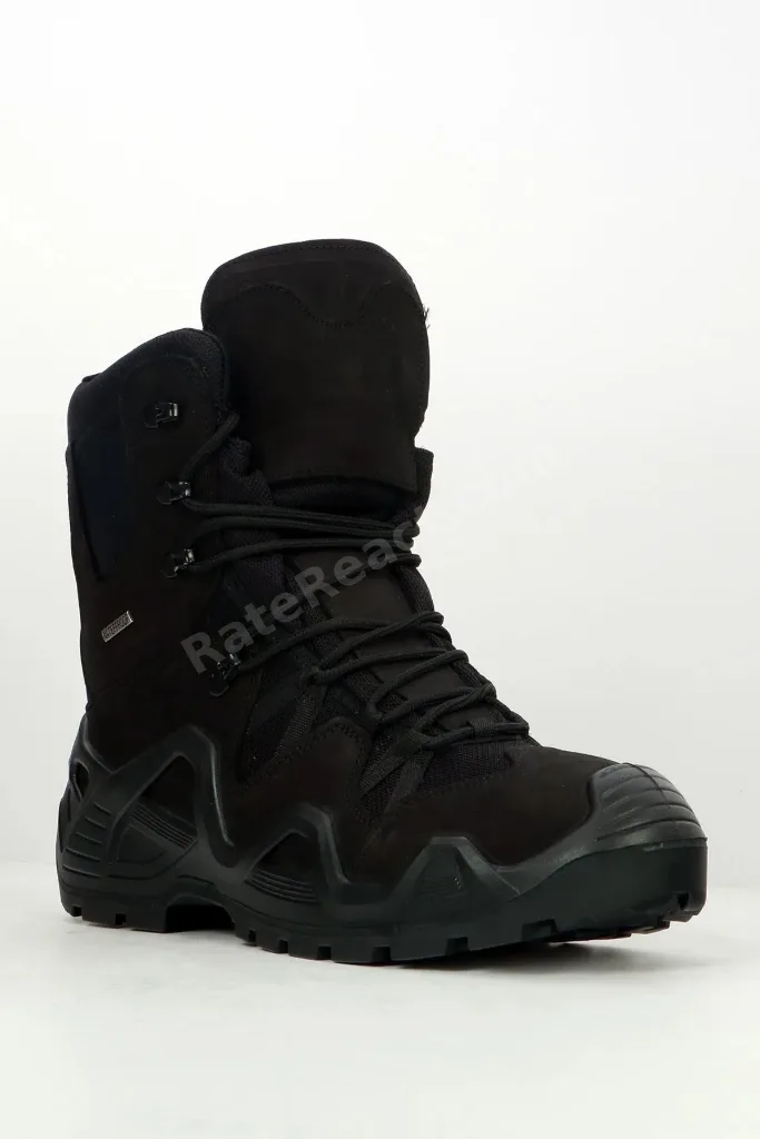 Outdoor Su Geçirmez Hakiki Deri Siyah Erkek Tactical Bot Postal