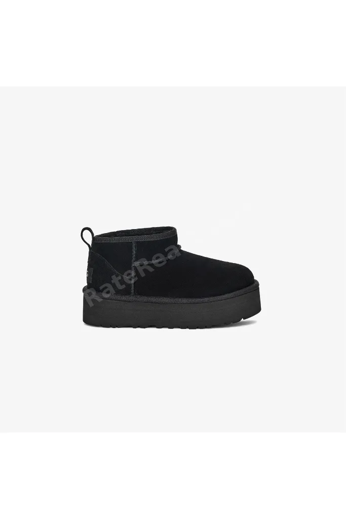 Classic Ultra Mini Platform Çocuk Siyah Bot