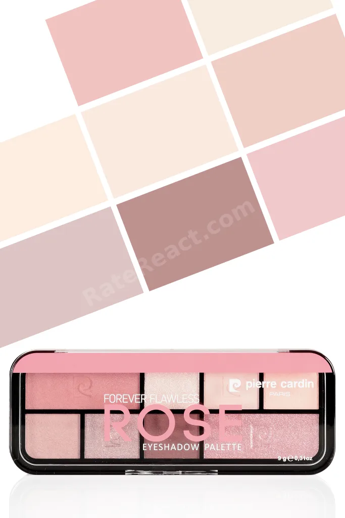 Forever Flawless Rose Eyeshadow Palette - Far Paleti (8'li)