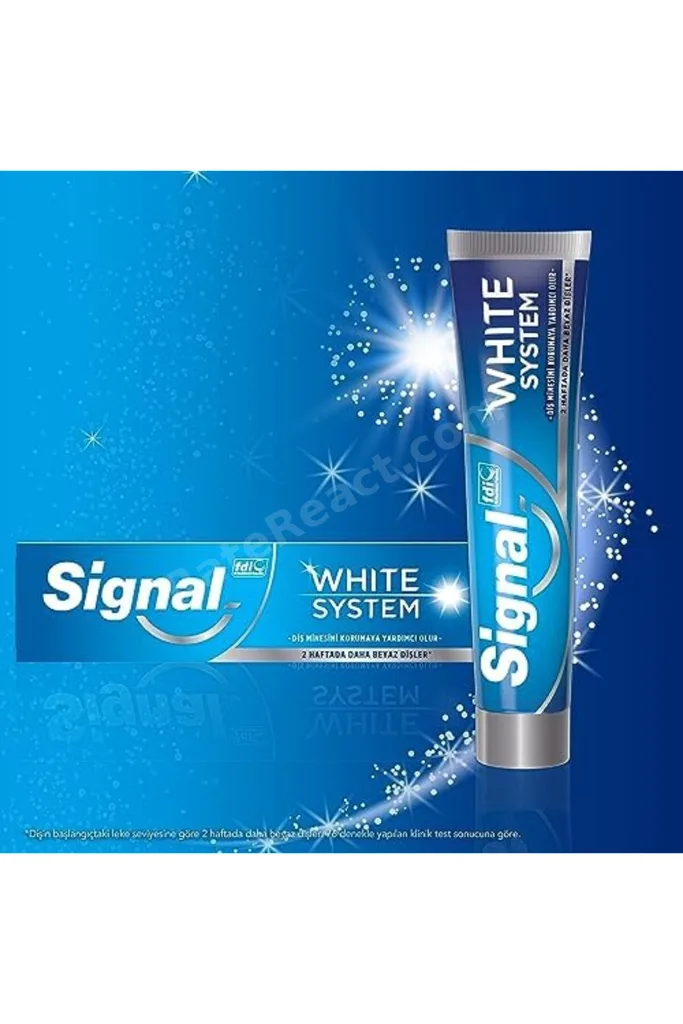 TTKTEKNOLOJİ Signal Diş Macunu Original 2 Haftada Daha Beyaz Dişler 75 ml TTKTEKNOLOJİ 2026 395519
