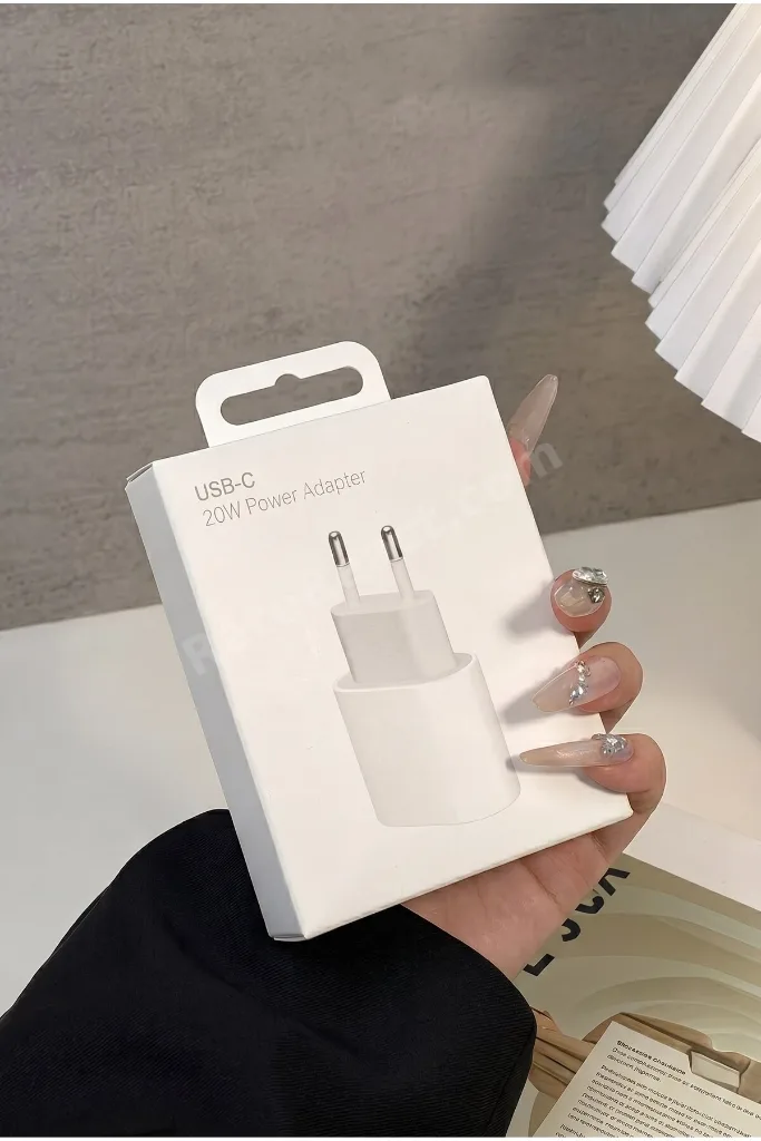 iPhone 20W USB-C Hızlı Şarj Adaptörü iPhone Uyumlu PD Güç Başlığı Type-C Şarj Aleti
