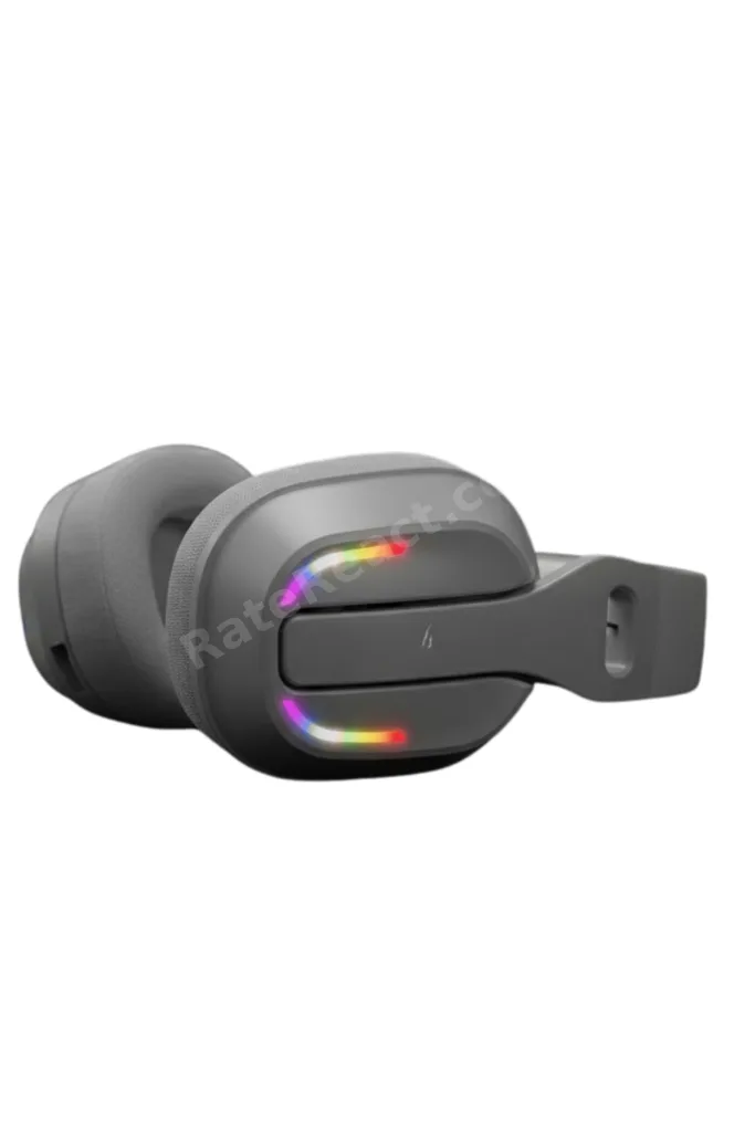 Kablosuz Bluetooth Kulaklık RGB Işıklı Mikrofonlu Stereo Kulaküstü Kulaklık