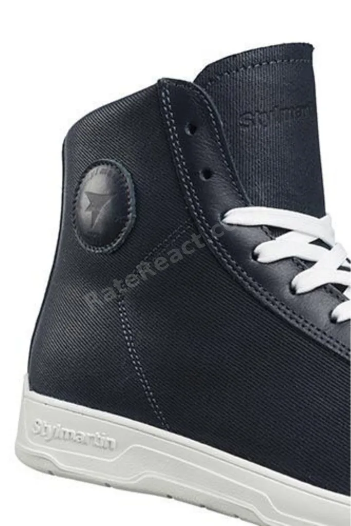 Grid Sneakers Yazlık Motosiklet Botu Mavi
