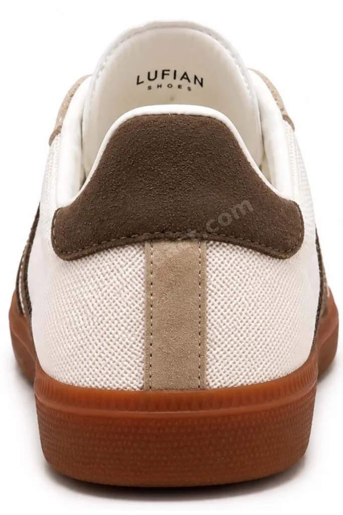 121230066 Lenora Deri Unisex Sneaker Ayakkabı KAHVERENGİ