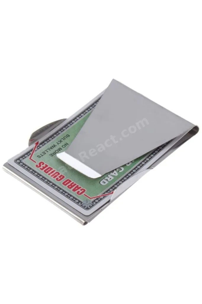 Paslanmaz Çelik Cüzdan Slim Clip (4887) NemereHome