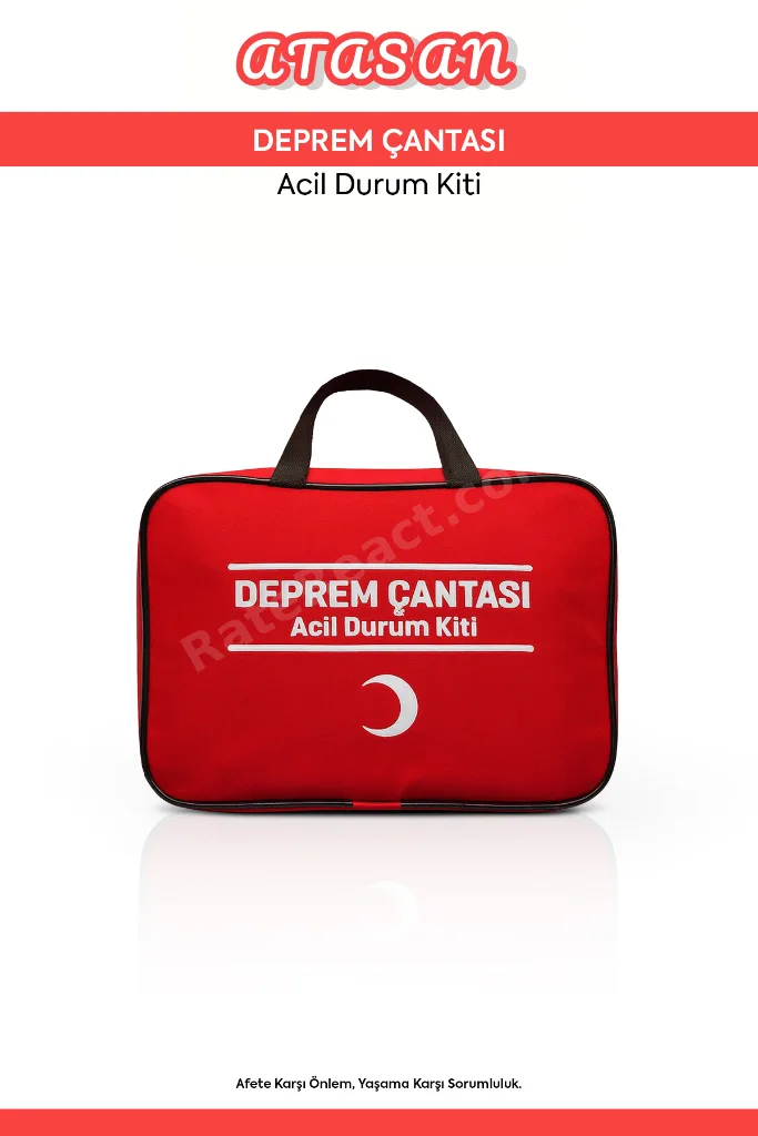33 Parça Deprem Afet Çantası Acil Durum Ilk Yardım Kiti Seti