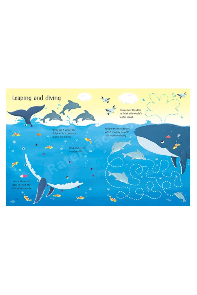 Wipe-Clean Under the Sea Activities Publishing