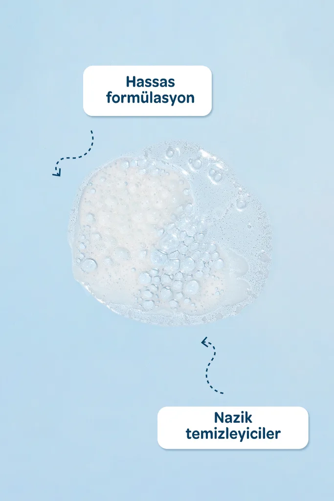 %97 Doğal İçerikli Sabunsuz Yenidoğan Saç ve Vücut Bebek ve Çocuk Şampuanı Pompalı (350ml)